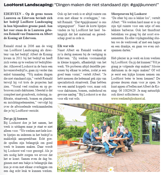 Lunterse Krant LooHorst 2